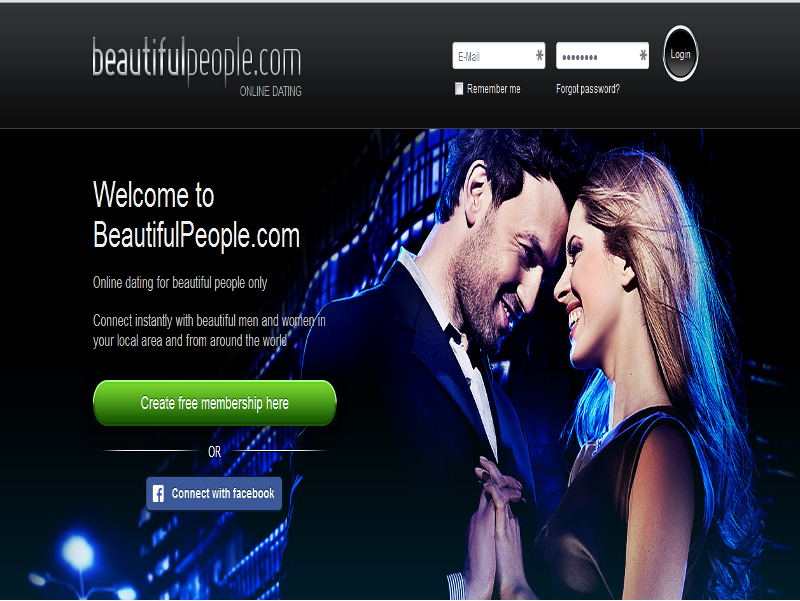 BeautifulPeople Homepage 1